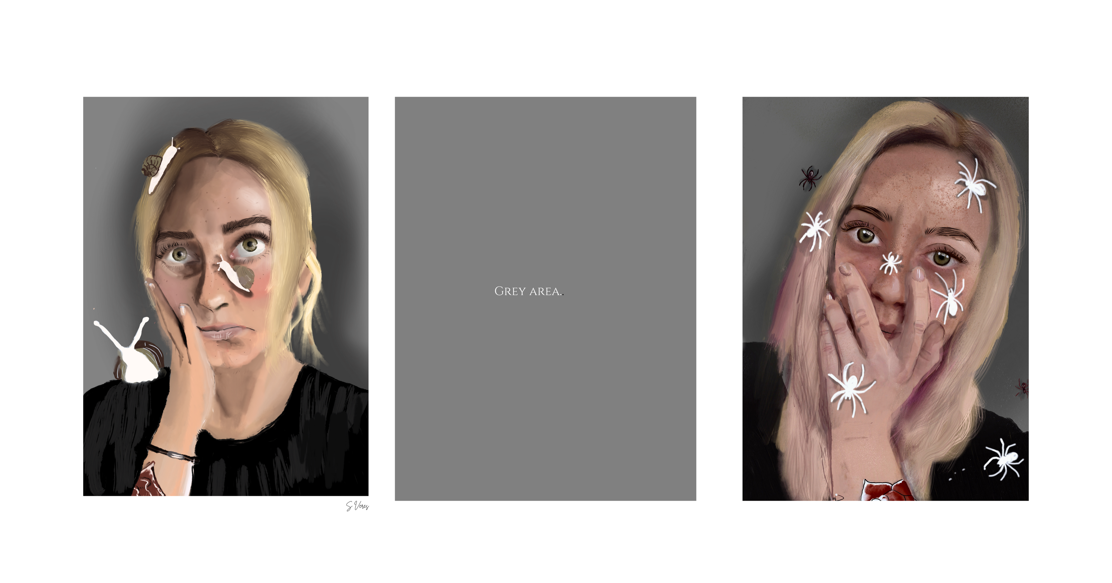 Grey Area - Tryptych