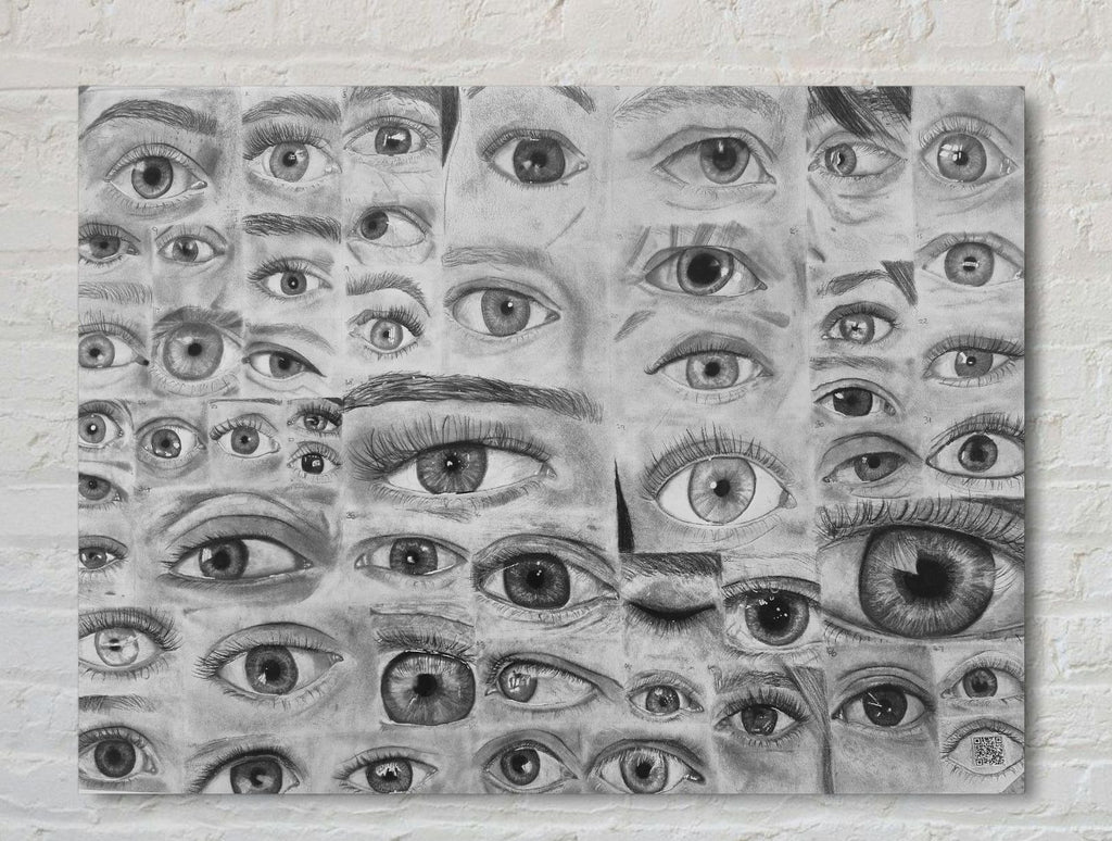 Customised graphite portrait